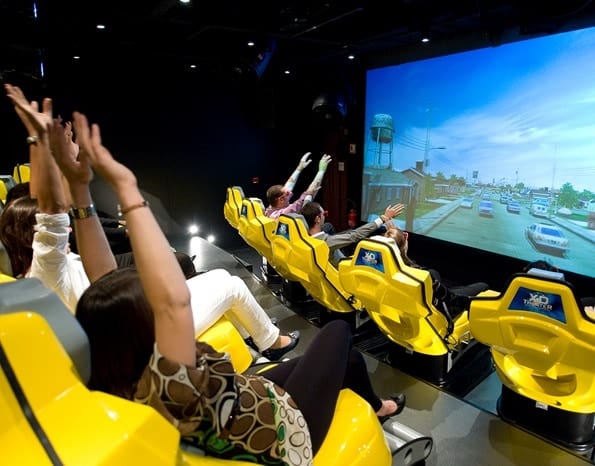 Дневные и ночные мероприятия-4D-кино